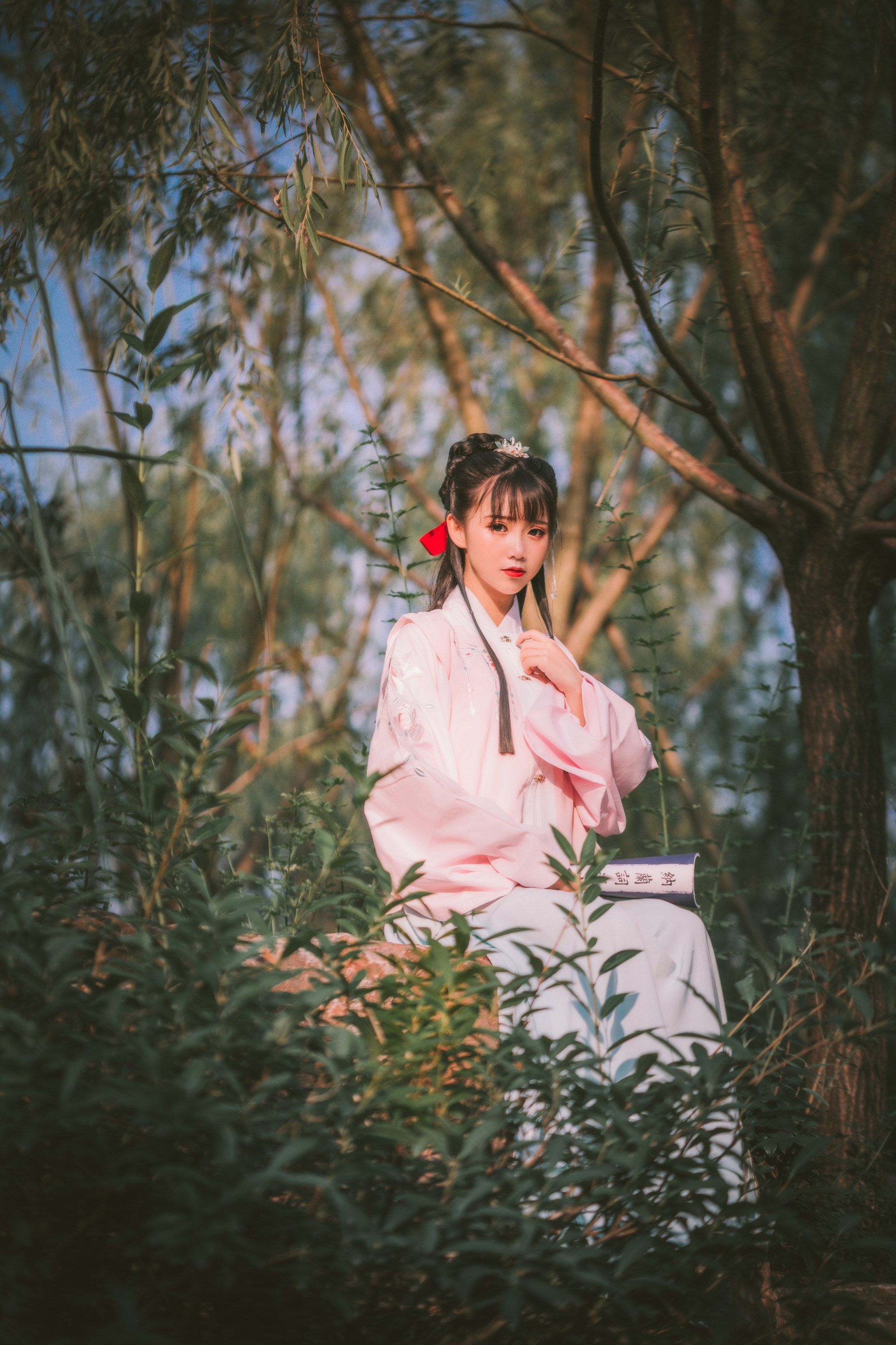 面饼仙儿 - NO.105 Coser面饼仙儿 明治汉服 [22P]-XikXak